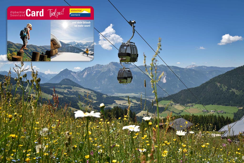 Die Alpbachtal Seenland Card im Sommer
